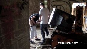 Arab slut fucked by the top blond Kameron Frost in cruising outdoor