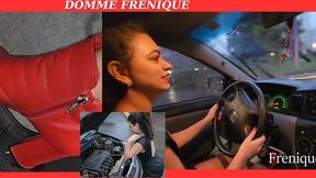 Domme Frenique - Frenique driving skills in 2008 Toyota Corolla Rev Limiter - Cranking and pedal pumping Accelerating - - CRANKING - PUNISH - PEDAL PUMPING - HIGH HEELS - FLOODING - FOOT FETISH - REVVING - STALLING - REVERSE - REV LIMITER - (720p)