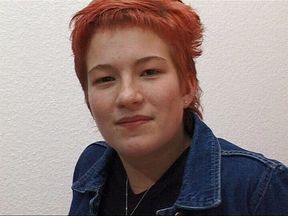 Short hair redhead is doing her first casting