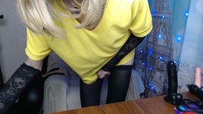 Orgasm From Cock Handjob