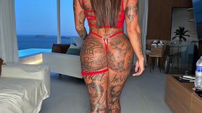 fucking brazilian bootiest beauty! thawany alves hard pussy drilled by filoufitt