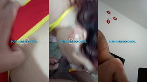 comendo a rabuda de quatro