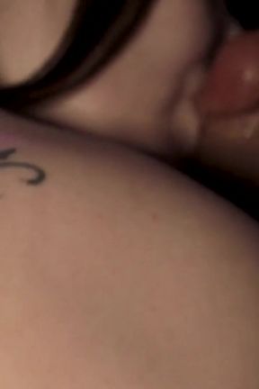 Stepfather bought a dildo for stepdaughters anal, but she agreed to insert it only in her pussy and mouth