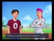 Chica Juega video juegos +18 - Gameplay SummerTime Saga