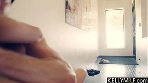 Fucking those huge tits and Lexi Luna's mouth then he gives her a hard pounding and deep creampie