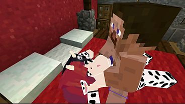 Minecraft Jenny Mod Fapcraft - Ellie, a Goth dommy mommy with a cow bikini and tasty milkers