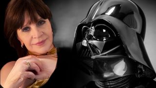 MILF Slave Leia cosplayer deepthroat Darth Vaders zakar