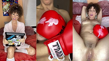 Boxing with mommy until you CUM