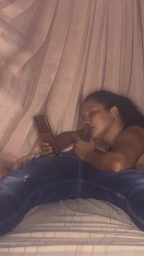 I talk to my lover on the phone while touching my partner   Clip 1
