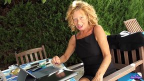 pussy writing class with your mature teacher.