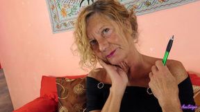 pussy writing class with your mature teacher.