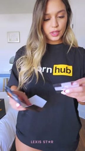 Pornhub Merch Try On Haul - Lexis Star