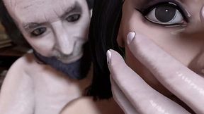 Nasty Cam Slut Plays with Herself While Dirty Old Fuck Watches