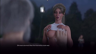 Johannesgaming - update #314 - Village Slut Transformation 14 Lilly flashed her boobs to a homeless man - Mar 27, 2025