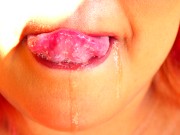 ASMR: Soft Moans and Spit Play