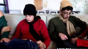MYLFNETWORK - Mona Azar and Bunny Madison leave their worries and do swapping