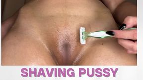 Shaving Fetish Close Up Soft Skin and Smooth Finish