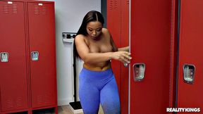 Locker Room Cumshot