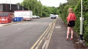 Trisha gets rough action from two guys in the garage