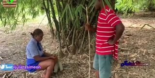 Julietsimeon the Girl, Was Fucked by a Farmer in the Bush.