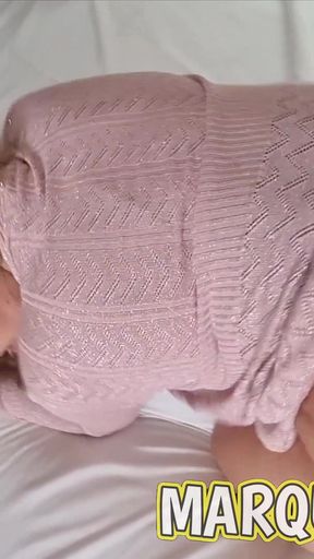 Hot Blonde with Ass Went to the Motel to Take Photos and Got Her Ass Full of Cum