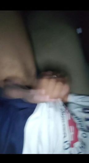 Masturbation in Porch
