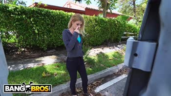 Blonde Cutie Lilli Dixon Boards the Bang Bus with Rob Carpenter