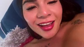 i cum for a client in a messenger chat.