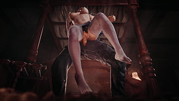 Leon Penetra Duro La Vagina de Ashley Graham | Resident Evil