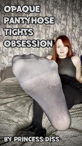 Opaque Pantyhose Tights Obsession