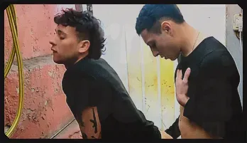 Uriel Simon Barebacking Tease with Dimitry Simonits | Gay Porn Scene