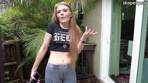 male desperation wetting messing jeans in front of kitty quinn