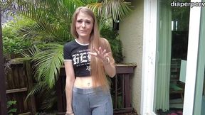 male desperation wetting messing jeans in front of kitty quinn