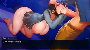 Sizzling Summer Anime Sex Scene With Kinky Bra Swapping Friends