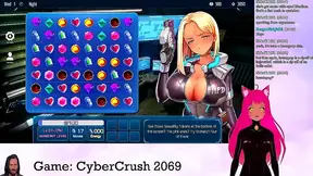 Lewd VTuber Neko Streams Big-Busted Anime Action in CyberCrush 2069