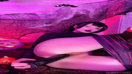 FoggyCattt As Mavis Plays With A Dildo