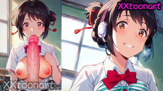 Your Name Manga porn - (你的名字) kimi no na wa - Mitsuha Miyamizu