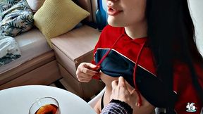 Brunette In Knee Socks Desires Anal Sex