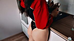 Brunette In Knee Socks Desires Anal Sex