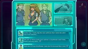 Redheaded Anime Princess Trains April O'Neil With Big Boobs & Ass