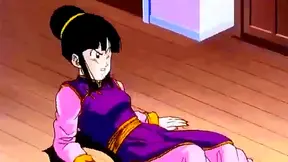 Mestre Kame Pounds Chichi Hard in Dragon Ball Hentai Action