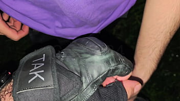 Monster Cock Finds a Twink Boy in Woods for His Cum Explode