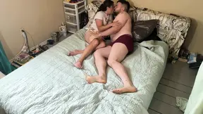 Romantic couple engages in steamy sex session in various positions