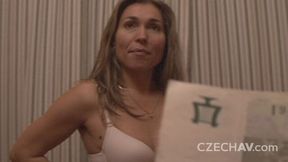 Natural tits trailer with elite Noname from Czech Streets