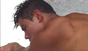 Throbbing Cock Stretches Ass Wide Leaking Thick Cum