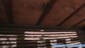 PublicSex Outdoor-Sex gefilmt mit Amateur-Camcorder an öffentlichem Ort