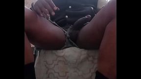 Sit between my legs and watch me stroke my bbc