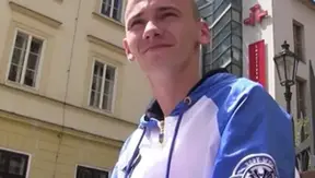 Czech Hunter: A Shy Banker Takes My Load with Glee