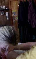 Hillbilly Hustlers' Trailer Park Temptress Gives a Sizzling Blowjob