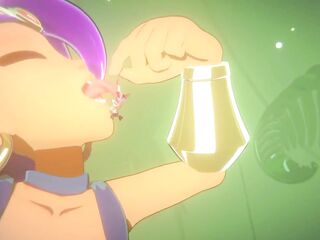 giantess Shantae (credit to: @Zapor666)